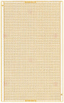 Prototyping Breadboard with Rows of Interconnected Holes, 6.3 x 3.9 Inches, 2135 Holes (Model PB-16)