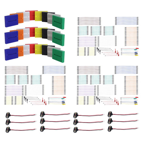 GS-170K2: Mini Breadboard Classroom Kit, 372 Pcs