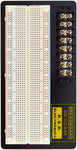 830 Point Solderless Breadboard with 8 Position Terminal Block (MB102-BAR)