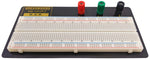 Premium Solderless Breadboard with Metal Backplate, 3 Binding Posts, 830 Tie Points