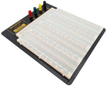 Premium Solderless Breadboard, 3220 Tie Point with 4 Binding Posts, Metal Backplate, 10.2" x 9.4"