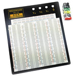 Premium Solderless Breadboard, 3220 Tie Point with 4 Binding Posts, Metal Backplate, 10.2" x 9.4"