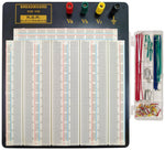 Premium Solderless Breadboard 3,220 Contact Points, 4 Binding Posts, Includes 140 Piece Jumper Wire Kit