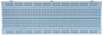 Premium Solderless Breadboard, 830 Tie Points, High Temperature, 6.5" x 2.14", Light Blue Color