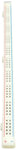 Solderless Breadboard Bus Strip with 100 Tie Points, 6.5" x 0.3"