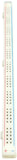 Solderless Breadboard Bus Strip with 100 Tie Points, 6.5" x 0.3"