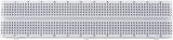 Solderless Breadboard, 630 Contact Points, 6.5" x 1.4 (Model MBT)