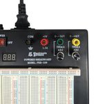 Powered Solderless Breadboard with 2390 Tie Points, 3 Regulated Power Supplies, 2 LED Display Voltmeters