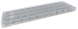 Premium Solderless Clear Breadboard (810 Tie Points) 6.5" x 2.1" with 70 Piece Jumper Wire Kit