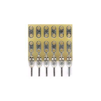 Uni-Sip Boards 1000 SERIES  6 -SIP Pins