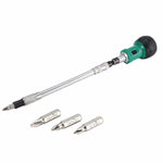 Pro'sKit 1PK-201 Flexible Ratchet Driver Set with 10 Bits