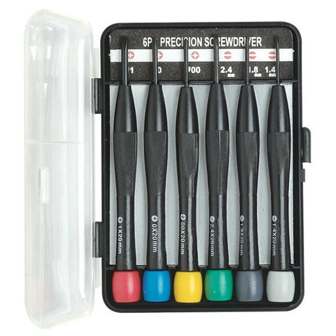 Pro'sKit 8PK-2061 6 Piece Precision Screwdriver Set with Phillips and Slotted