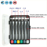 Pro'sKit 8PK-2061 6 Piece Precision Screwdriver Set with Phillips and Slotted