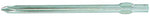 Xcelite 99821 Interchangeable Phillips Round Screwdriver Blade, PH# 1 Head, 4" Blade Length