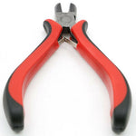 Mini Diagonal Cutter with Return Spring and Rubber Grip Handle