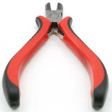 Mini Diagonal Cutter with Return Spring and Rubber Grip Handle