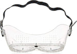 Clear ANSI Z87+ Safety Goggles with Adjustable Strap, CE EN166