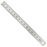 6” Mini Double-Sided Ruler, SAE and Metric, 1/64" and 1mm Increments