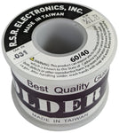 60/40 Rosin Core Solder, 0.031" Diameter, 1/2 Pound Spool