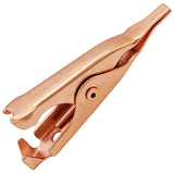 Micro Copper Plated Alligator Clip with Smooth Toothless Jaws, 1 Inch Overall Length