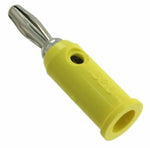 Pomona Solderless stackup Banana Plugs color Yellow