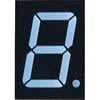 Blue 7 Segment LED Displays 0.56 In. C.A.