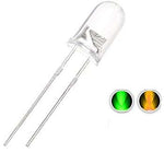 Bipolar LED - Yellow to Green - 3mm