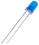 Flashing LED/Blinking LED - Blue - 5mm