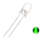 Flashig LED/Blinking LED - Green - 10mm