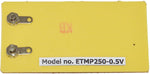 Solar Cell, Voltage 0.5V (Voc), Current 250mA Isc (Typ), Size 32x60mm