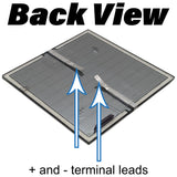 CIS Solar Cell, 4.7VDC Output (Max. 0.25W), 60mm x 60mm x 2mm