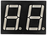 Common Anode 2 Digit 18 Pin Red LED 7-Segment Display