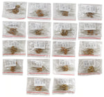 365 Piece Resistor Kit 1/2 Watt in Compartmentalized Cardboard Storage Box - Wide Variety of Values