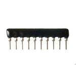 Thick Film Resistors 2.2K Ohms 9 Resistors/10 Pins(SIP) - Common Terminal