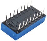 DIP Switch with 8 Switches, 16-Pin, SPST, Blue Color, 21.6mm x 9.7mm x 5.9mm