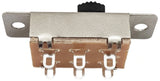 Standard DPDT Slide Switch with 6 Pin Solder Lug Termination, 1.4"×0.50"×0.68"