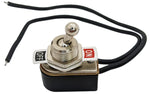 SPST Toggle Switch ON/OFF with 18 Gauge Wire Leads, 6A @ 125VAC