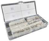 Fuse Assortment Kit with Storage Case, Includes 160 Fuses Total (16 Different Fuses, 10 of Each) - GMA, Standard Fast Acting, Slow Blow