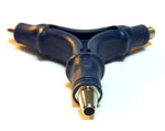 Philmore "F" Connector Twist-On T-Tool for Easy Assembly of "F" Connectors and Flaring Tool; WS70