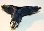 Philmore "F" Connector Twist-On T-Tool for Easy Assembly of "F" Connectors and Flaring Tool; WS70