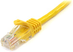 Network Cables - CAT-5E 25 ft Yellow