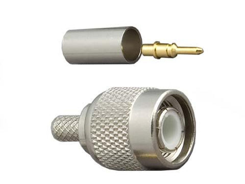 TNC Connectors Male 3-Pc. Crimp RG-58 U