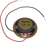 2 Inch 0.5 Watt Round Speaker with Wire Leads - 8 ohm