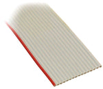 Gray Flat Ribbon Cable 16 Conductors Length 10 feet