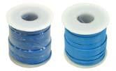 Hook Up Wire 22 Gauge Solid Color Blue Length 100 feet