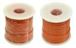 Hook Up Wire 22 Gauge Solid Color Orange Length 100 feet