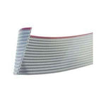 Gray Flat Ribbon Cable 14 Conductors Length 100 feet