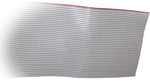 Gray Flat Ribbon Cable 40 Conductors Length 100 feet