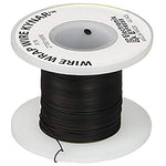 Wire Wrap Solid Kynar Wire 30 Gauge (Black, 100 Feet)