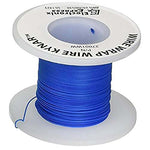 Wire Wrap Solid Kynar Wire 30 Gauge (Blue, 100 Feet)